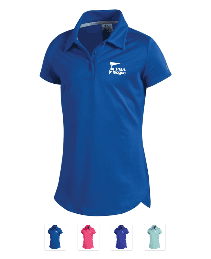 Girls Under Armour Leader Polo